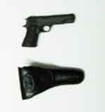 Dragon Models Loose 1/6th Scale Modern Military Colt 1911 w/M1918 Holster (Black) # DRL4-W309