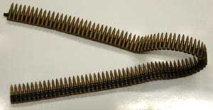 Dragon Models Loose 1/6th Scale Modern Military 7.62 Ammo Belt (Plastic) # DRL4-X150