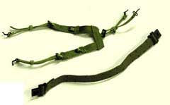 Dragon Models Loose 1/6th Scale Modern Military Y-Harness (light Green) and Web Belt (OD) #DRL4-Y101