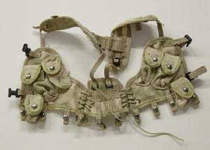 Dragon Models Loose 1/6th Scale Modern Military Load Bearing Harness (3 Color Desert) #DRL4-Y202