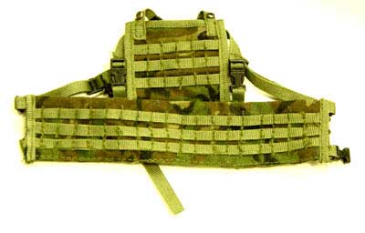 Dragon Models Loose 1/6th Scale Modern Military Ranger RACK (Woodland) #DRL4-Y300
