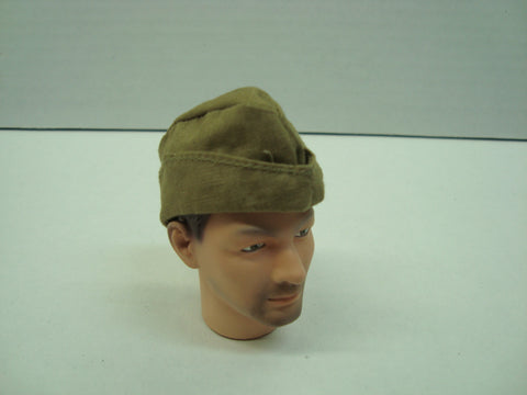 Dragon Models Loose 1/6th Scale WWII Russian Pilotka (Sidecap) (OD) no insignia #DRL5-H202