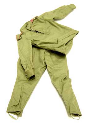 Dragon Models Loose 1/6th Scale WWII Russian Shrit (OD) "no pockets" w/trousers "Sergeant" #DRL5-U105