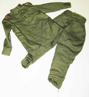Dragon Models Loose 1/6th Scale WWII Russian M43 shirt (OD) w/pockets w/trousers Private #DRL5-U114