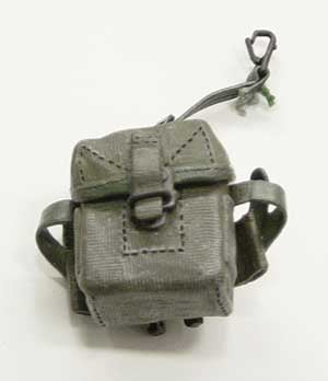 Dragon Models Loose 1/6th Scale Vietnam War U.S. M1956 Universal Small Arms Ammo Pouch (20rd size) #DRL6-P101
