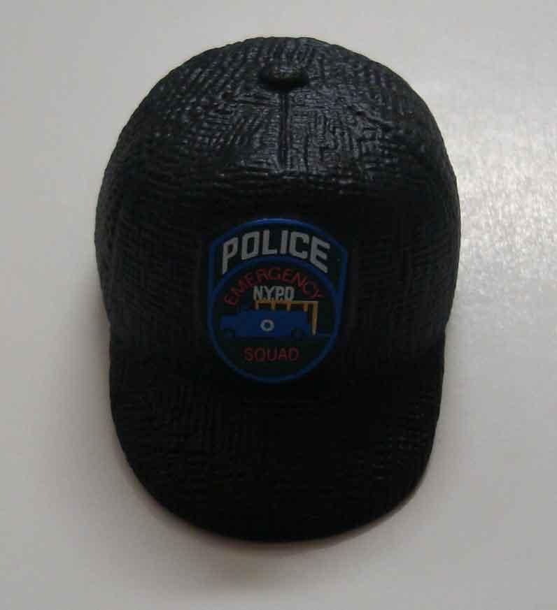 Dragon Models Loose 1/6th Scale Modern Law Enforcement NYPD ESU Cap (Black) FEMALE SIZE #DRL7-H003