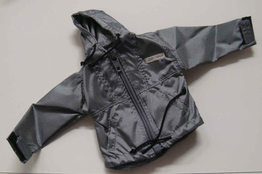 Dragon Models Loose 1/6th Scale Modern Law Enforcement Nylon Jacket (Grey) #DRL7-U004