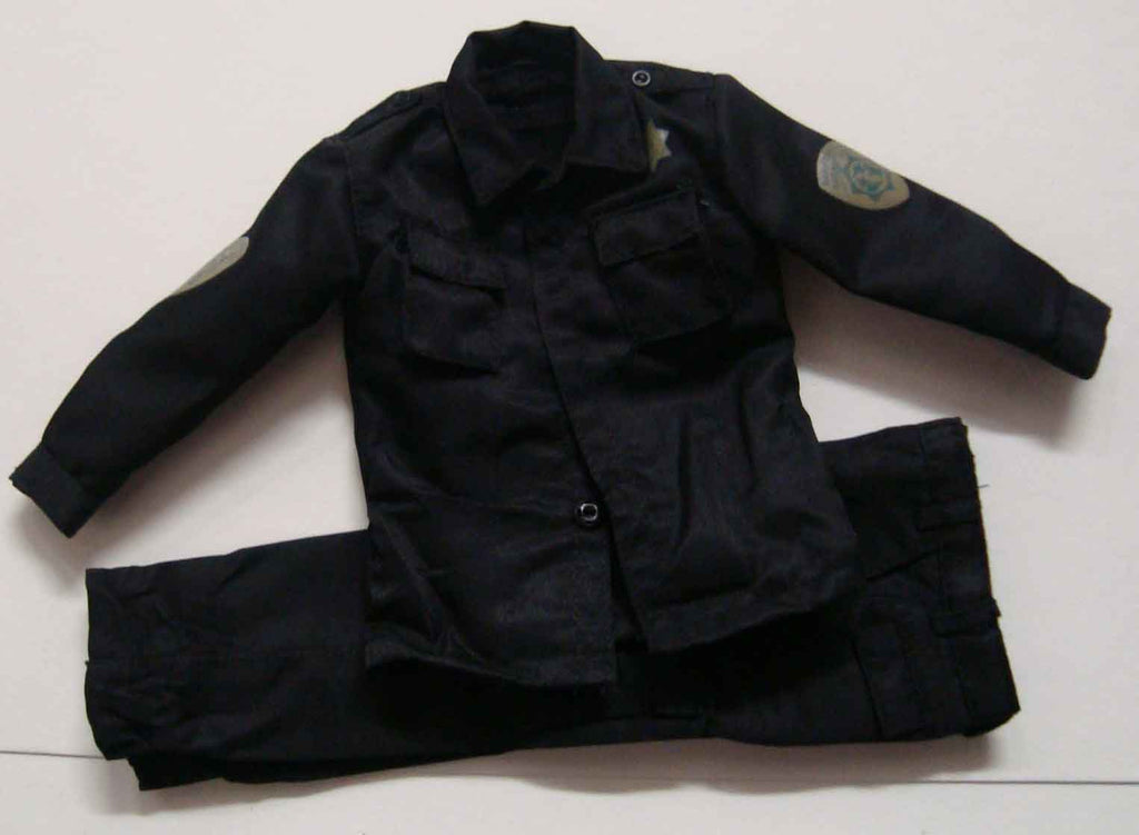 Dragon Models Loose 1/6th Scale Modern Law Enforcement SF Sheriff SRT Shirt & Pants (Black) #DRL7-U302