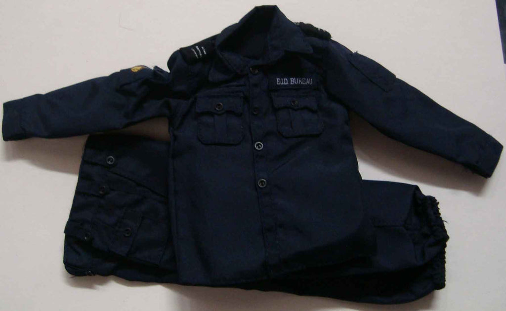 Dragon Models Loose 1/6th Scale Modern Law Enforcement RHKP EDU Uniform (Blue) #DRL7-U506