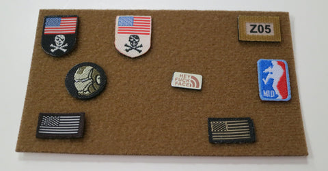 FLAG SET Loose 1/6th US ARMY SF Patches (8x) Modern Era #FSL4-A901