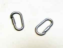 HOT TOYS 1/6th Loose Carabiners (Silver,2x) #HTL4-A405