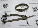 ALERT LINE 1/6 Loose WWII US Web Belt & Suspenders M1936 (Tan) WWII Era #ALL3-Y110