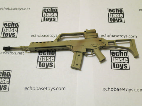 MC TOYS Loose 1/6th G-36 Rifle (Tan Painted) Modern Era #MCL4-W501