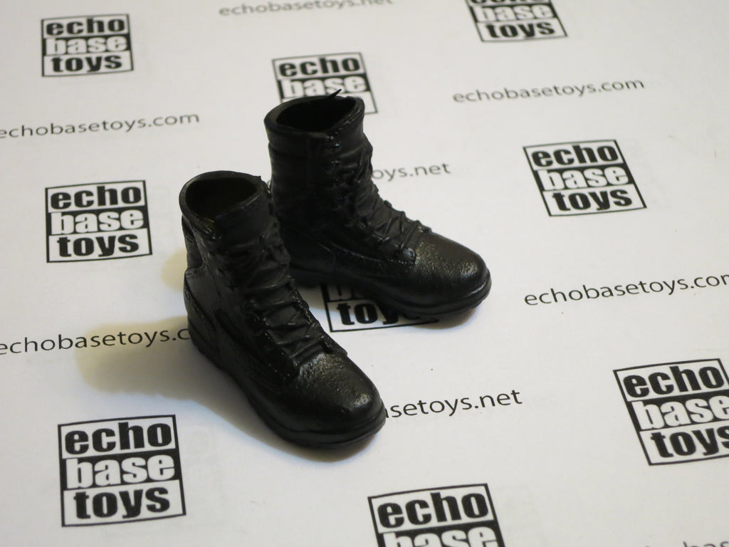 MC TOYS Loose 1/6th Boots (Combat,Black, Pair) Modern Era #MCL4-B100