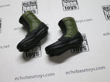 Dragon Models Loose 1/6th Scale Vietnam War U.S. Jungle Boots w/Foot Print Sole #DRL6-F103