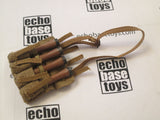 Toy Soldier Loose 1/6th Chicom Gernade Pouch w/ Stick Gernades 4x Modern Era #TSL4-V181