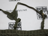 Toy Soldier Loose 1/6th MOLLE Duty Belt w/Suspenders (OD) Modern Era #TSL4-Y404