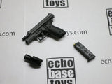 DAM Toys Loose 1/6th P226 Pistol w/SL Holster (BK)  #DAM4-W014