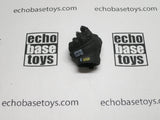 DAM Toys Loose 1/6th Gripping Gloved Hands (Black Mechanix gloved left hand)   #DAMNB-H101