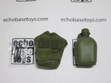ACE 1/6th Loose M1967 Canteen Pouch & Canteen (OD) #ACL6-P302