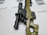 VERY COOL 1/6 Loose AWM Sniper Rifle (Tan,w/Scope) #VCL9-W400