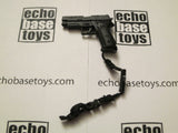 DAM Toys Loose 1/6th P226 Pistol w/SL Holster & Holster (Black)  #DAM4-W018