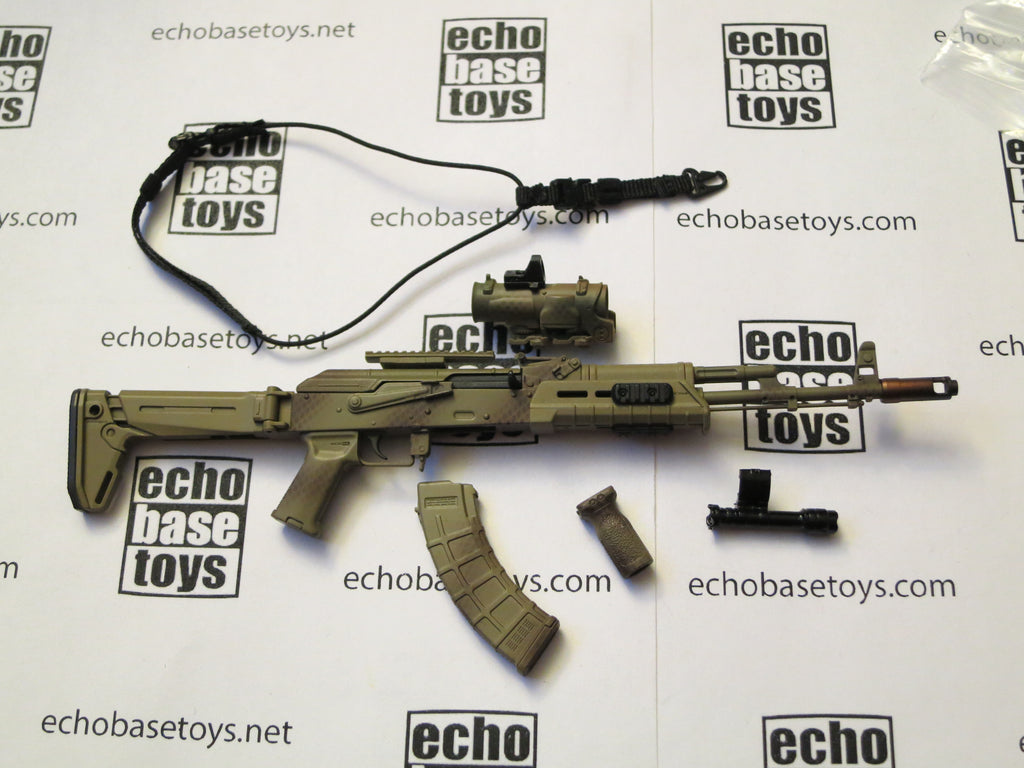 DAM Toys Loose 1/6th AK Tactical Rifle (w/Accessories) #DAM4-W525
