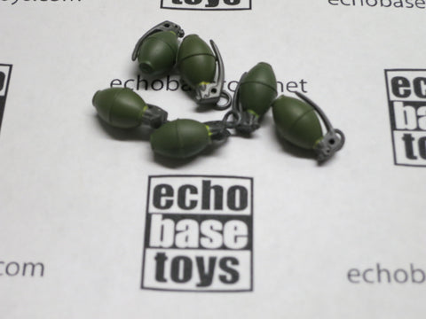 Dragon Models Loose 1/6th Scale Modern M26 Grenade (6x) # DRL4-X203x6