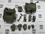 FLAG SET Loose 1/6th K5 Plate Carrier (OD,w/11xAccessories) Modern Era #FSL4-Y330