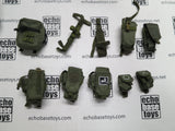 FLAG SET Loose 1/6th K5 Plate Carrier (OD,w/11xAccessories) Modern Era #FSL4-Y330