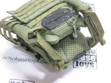 FLAG SET Loose 1/6th K5 Plate Carrier (OD,w/11xAccessories) Modern Era #FSL4-Y330