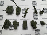 FLAG SET Loose 1/6th K5 Plate Carrier (OD,w/11xAccessories) Modern Era #FSL4-Y330