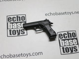 FLAG SET Loose 1/6th IWI Jericho 941 Hand Gun (w/Bk Holster) Modern Era #FSL4-W070