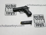 FLAG SET Loose 1/6th IWI Jericho 941 Hand Gun (w/Bk Holster) Modern Era #FSL4-W070
