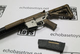 FLAG SET Loose 1/6th M4 RIS II Rifle (CB) w/Accessories Modern Era #FSL4-W505