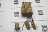 FLAG SET Loose 1/6th LBX Armatus II Plate Carrier (Tan,w/4xPouches) Modern Era #FSL4-Y250