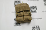 FLAG SET Loose 1/6th LBX Armatus II Plate Carrier (Tan,w/4xPouches) Modern Era #FSL4-Y250