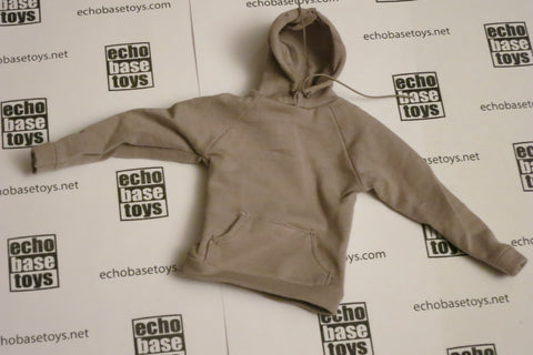 DAM Toys Loose 1/6th Hoodie (Heather Grey) #DAM4-U065