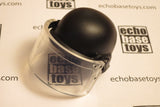 DAM Toys Loose 1/6th Helmet - Ballistic (BK, Riot Visor, Neck Protection)  #DAM4-H115