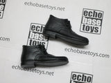 TOYS WORKS Loose 1/6th Dress Shoes (Black,Pair) Modern Era #TZL4-B200