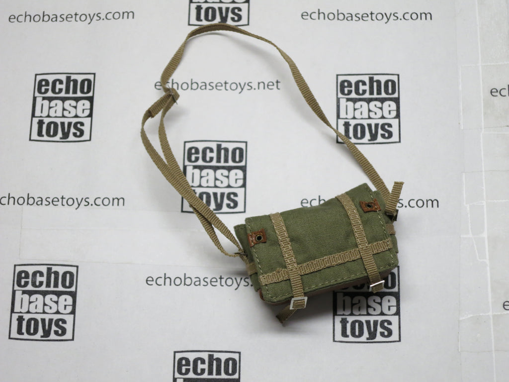 TOYS WORKS Loose 1/6th Camera Bag (Green/Tan) Modern Era #TZL4-P500