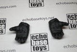 DAM Toys Loose 1/6th Tactical Gloved Hands (Black, Cradle Grip, Pair )   #DAMNB-H118