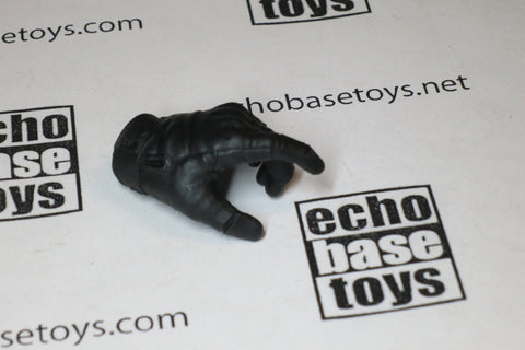 DAM Toys Loose 1/6th Tactical Gloved Hand (Black Trigger Grip left hand)   #DAMNB-H116