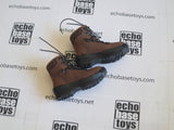 UJINDOU Loose 1/6th Russian Faradei 671 Tactical Boots - Pair (Brown) #UJL4-B300