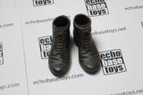 Dragon Models Loose 1/6th Scale WWII German Ankle Boots Brown w/Cloth Gaiters #DRL1-B225