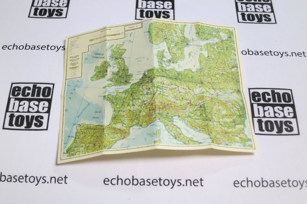Blue Box Loose 1/6th Scale WWII Map (Europe) #BBL2-A603