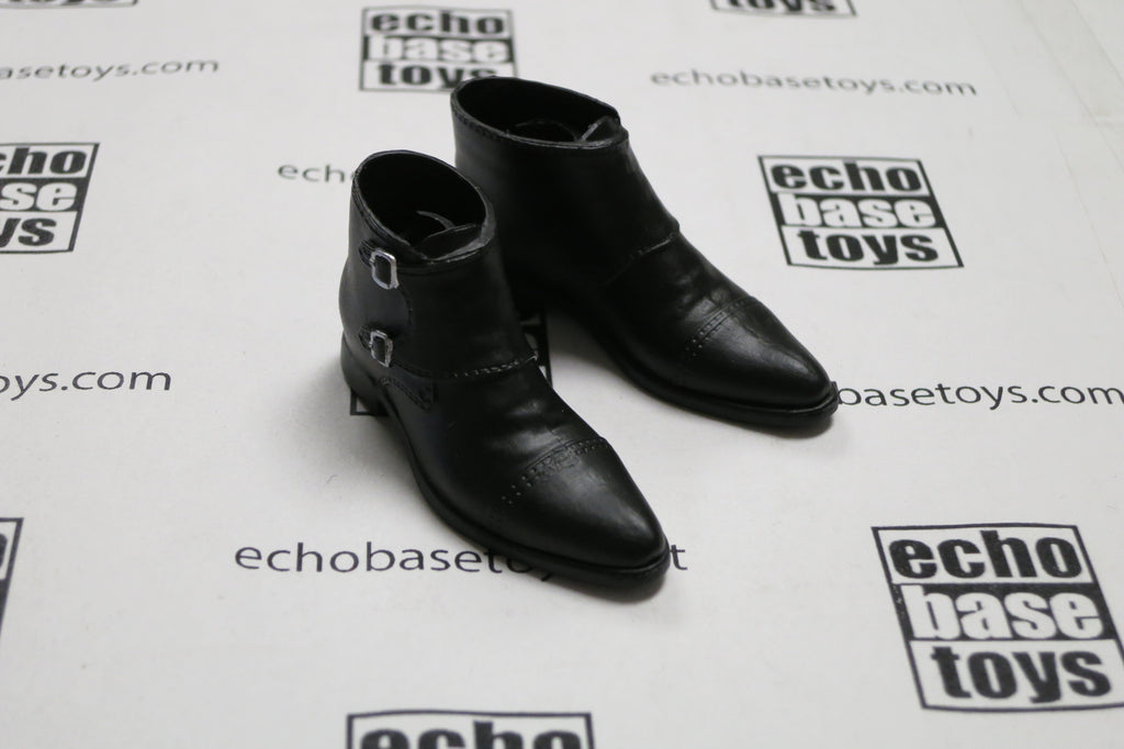 BLACK BOX 1/6 Loose Shoes (Black Dress,Pair) #BBX4-B300