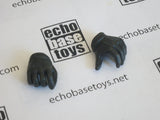 SIDESHOW TOY Loose 1/6th Hand Set - Pair - Female - Black (Grip) #SST7-Z001