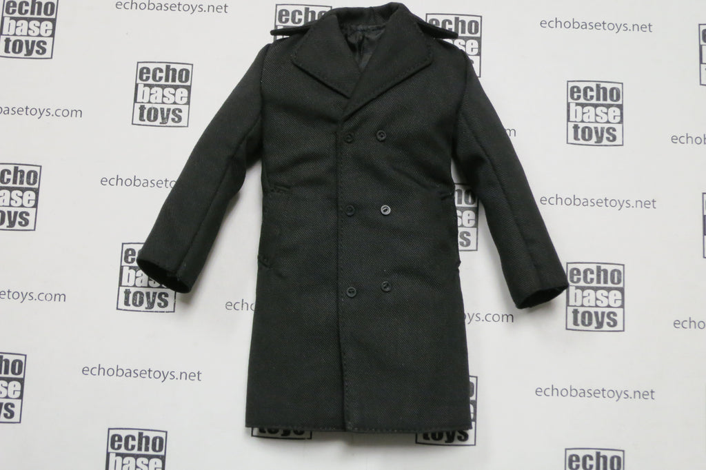 TOYS CITY Loose 1/6 Coat - Mid Length (Black) #TCL4-U900