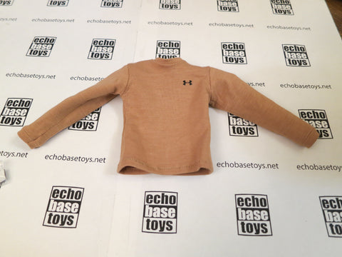 DAM Toys Loose 1/6th T-Shirt Long Sleeve (Tan,UA Logo)  #DAM4-U039